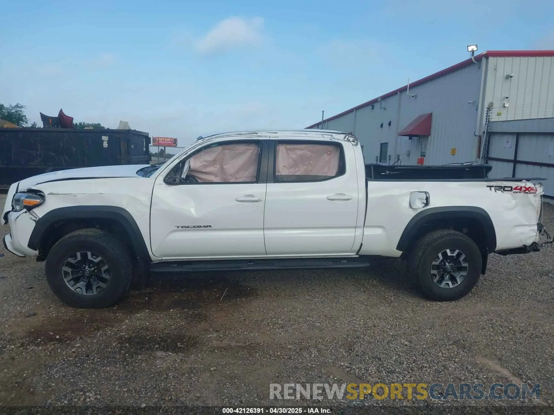 15 Photograph of a damaged car 5TFDZ5BN8MX067522 TOYOTA TACOMA 2021