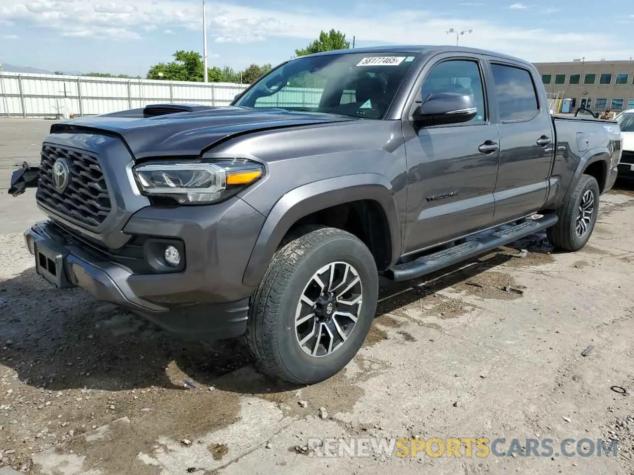 1 Photograph of a damaged car 5TFDZ5BNXMX057980 TOYOTA TACOMA 2021