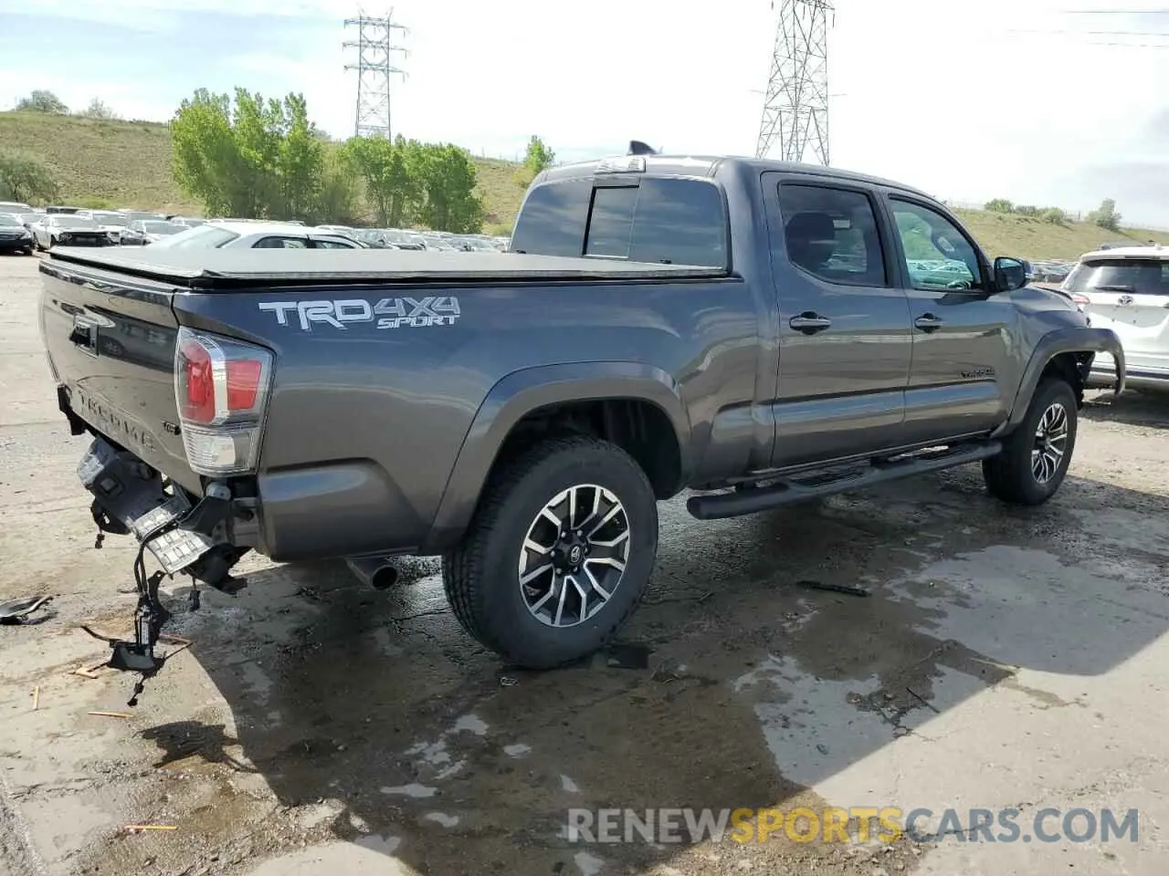 3 Photograph of a damaged car 5TFDZ5BNXMX057980 TOYOTA TACOMA 2021