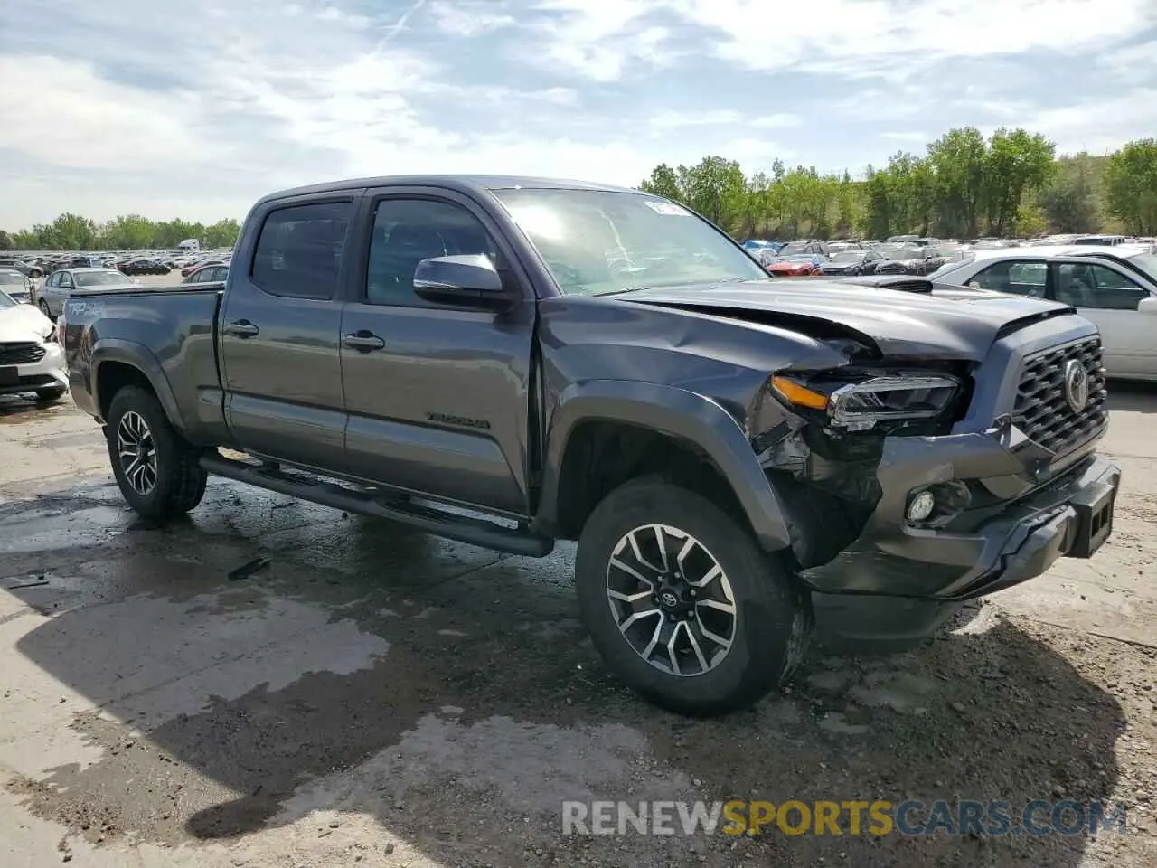 4 Photograph of a damaged car 5TFDZ5BNXMX057980 TOYOTA TACOMA 2021