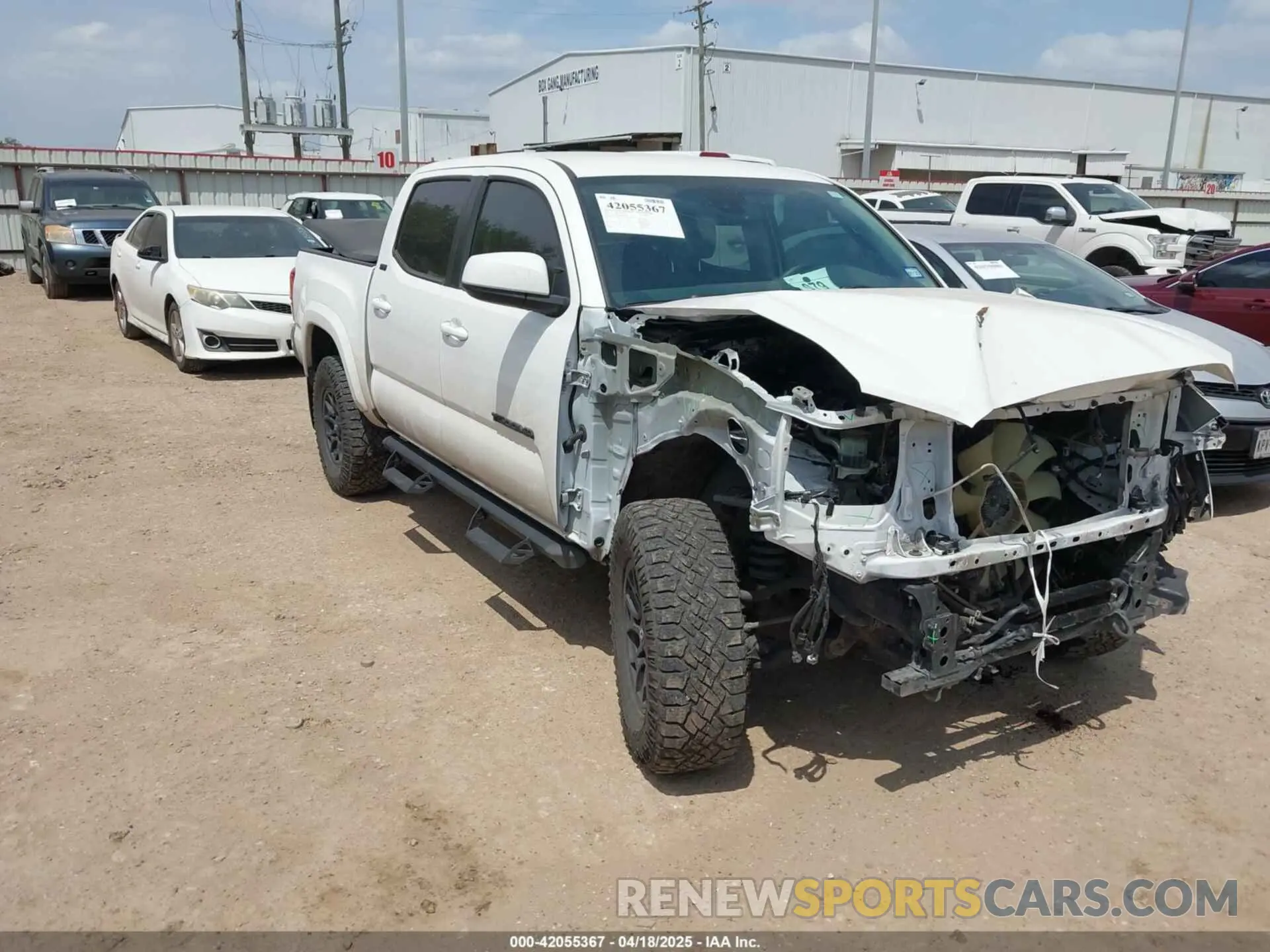 1 Photograph of a damaged car 3TMAZ5CN1NM194878 TOYOTA TACOMA 2022