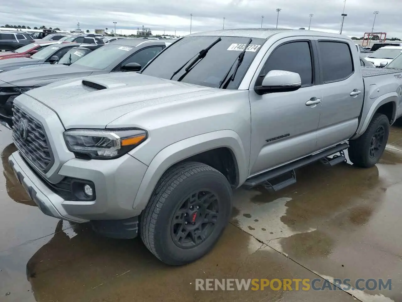 1 Photograph of a damaged car 3TMAZ5CN2NM161078 TOYOTA TACOMA 2022
