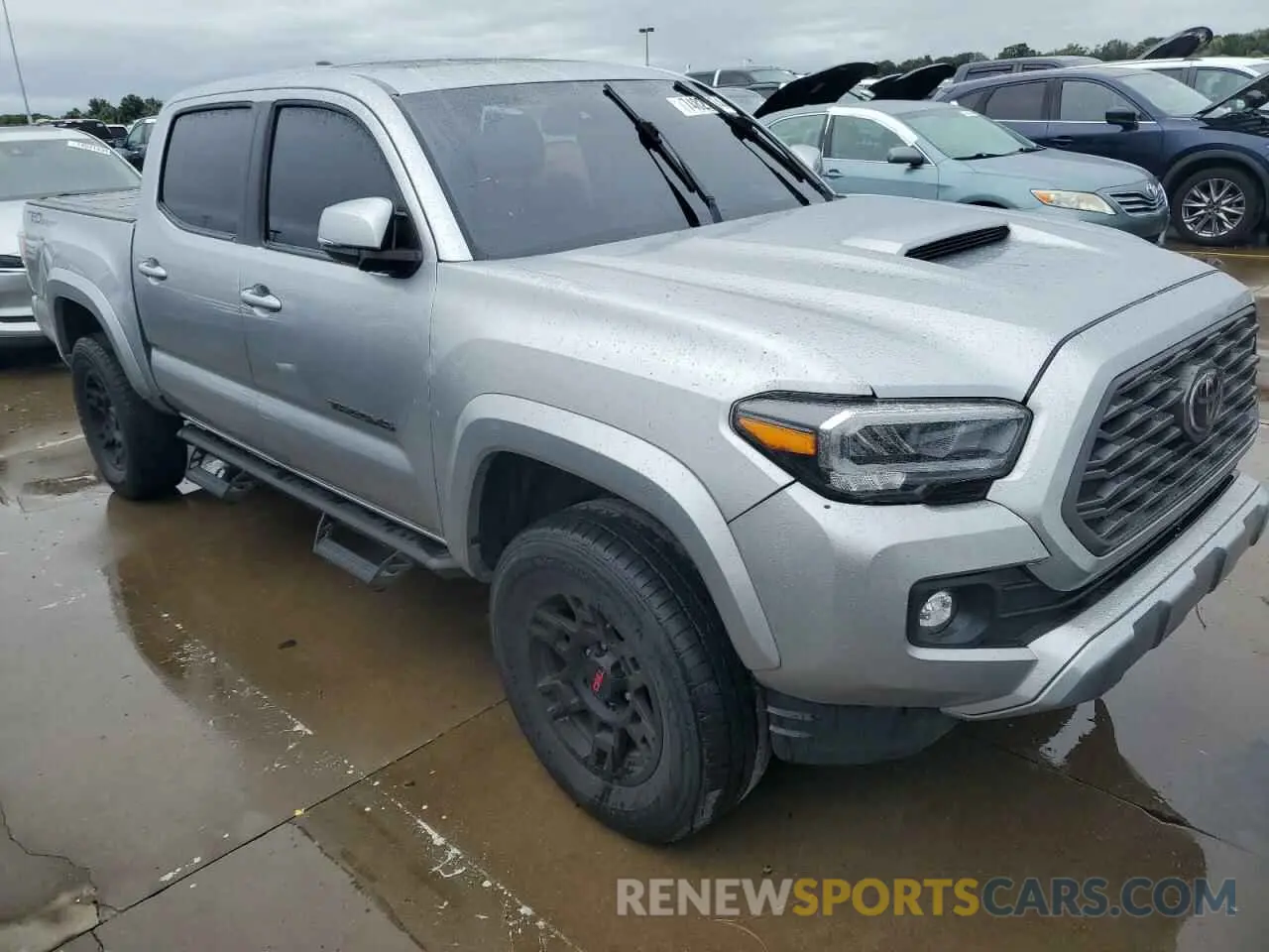 4 Photograph of a damaged car 3TMAZ5CN2NM161078 TOYOTA TACOMA 2022