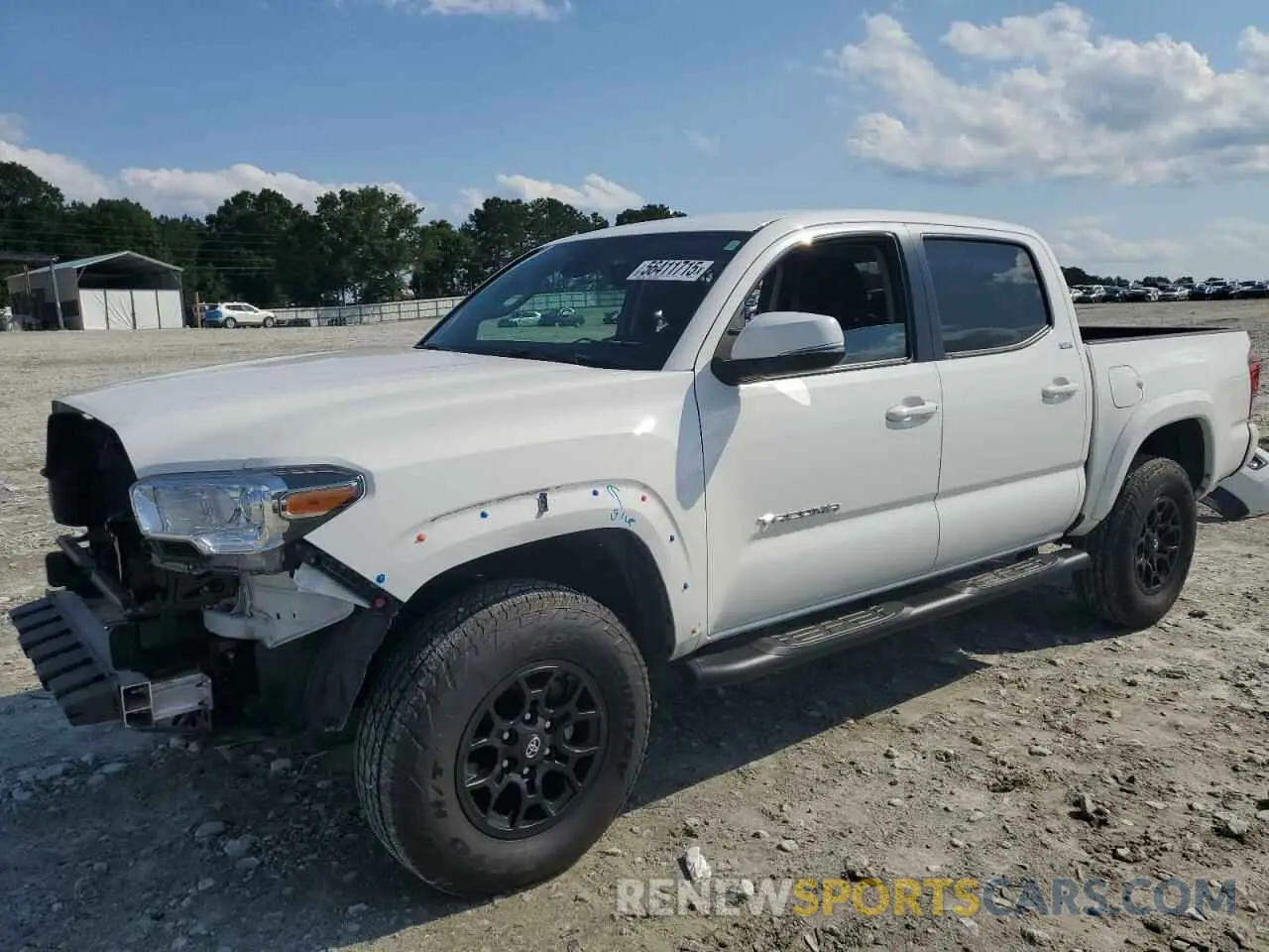 1 Photograph of a damaged car 3TMAZ5CN2NM162540 TOYOTA TACOMA 2022