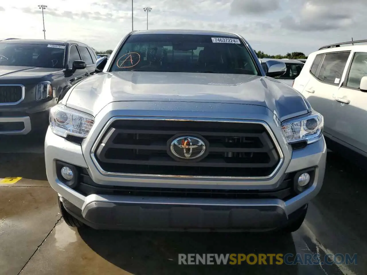 5 Photograph of a damaged car 3TMAZ5CN2NM166054 TOYOTA TACOMA 2022