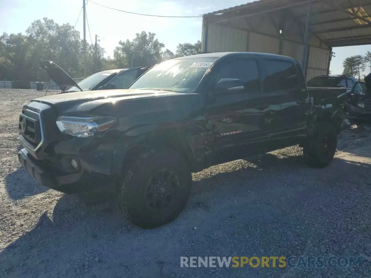 1 Photograph of a damaged car 3TMAZ5CN2NM169939 TOYOTA TACOMA 2022