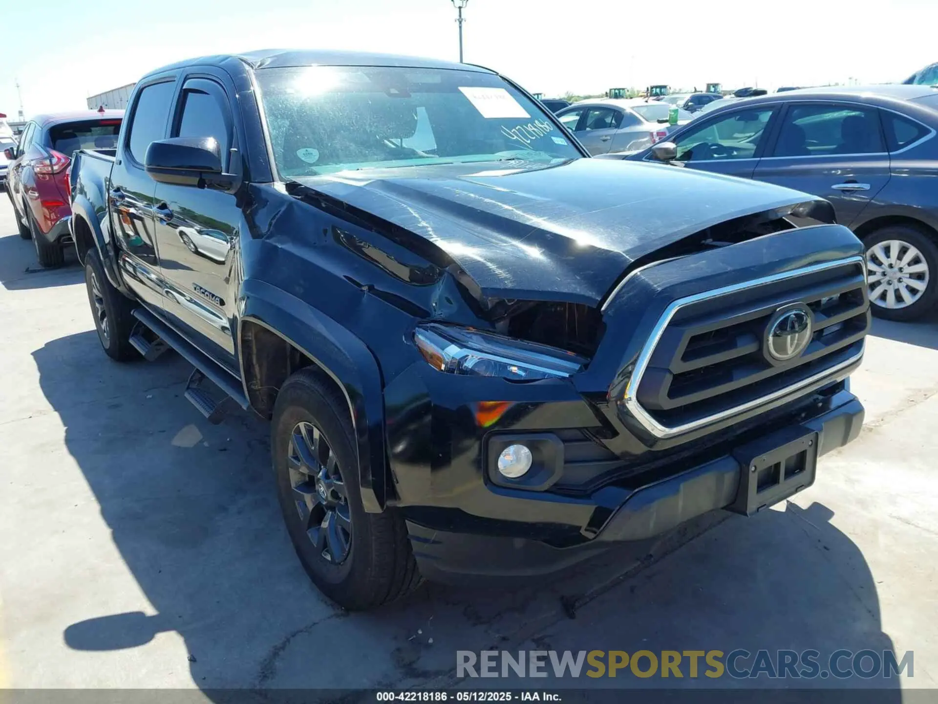 1 Photograph of a damaged car 3TMAZ5CN2NM170833 TOYOTA TACOMA 2022