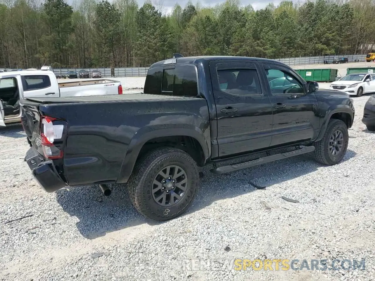 3 Photograph of a damaged car 3TMAZ5CN2NM176440 TOYOTA TACOMA 2022