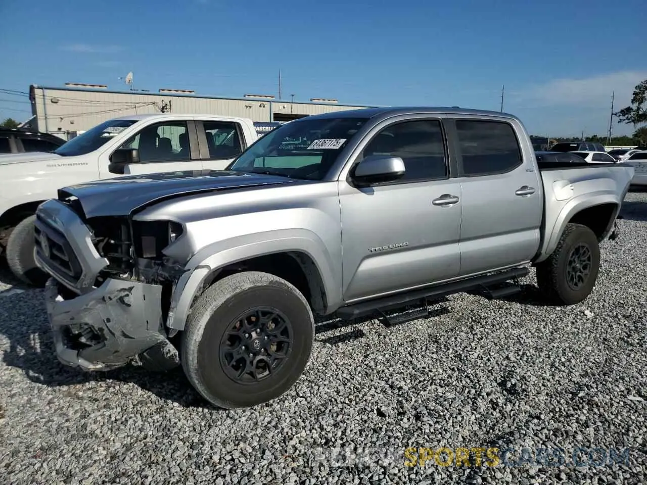 1 Photograph of a damaged car 3TMAZ5CN2NM190791 TOYOTA TACOMA 2022