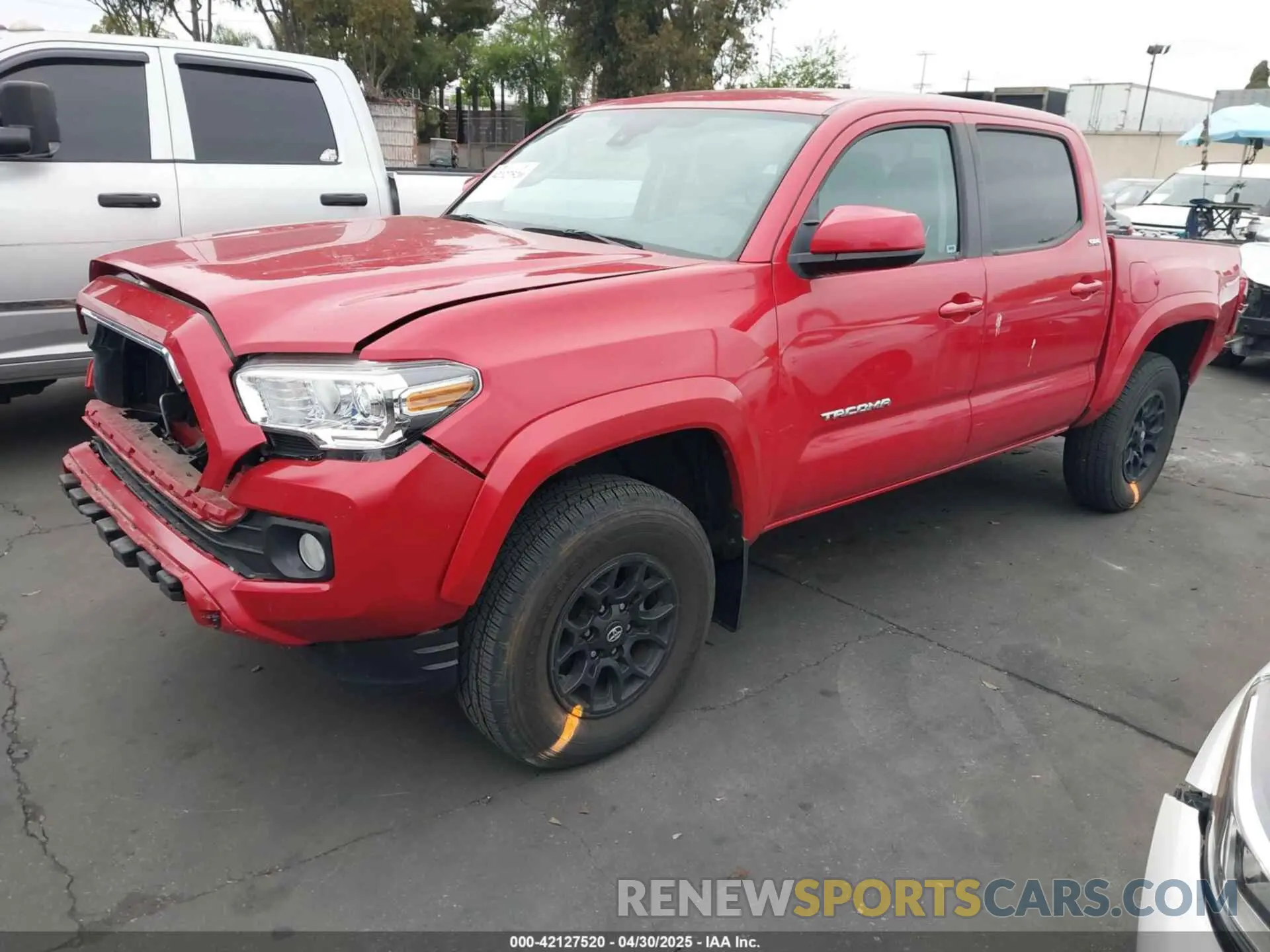 2 Photograph of a damaged car 3TMAZ5CN3NM170503 TOYOTA TACOMA 2022