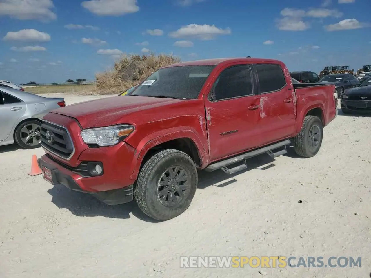1 Photograph of a damaged car 3TMAZ5CN3NM172932 TOYOTA TACOMA 2022