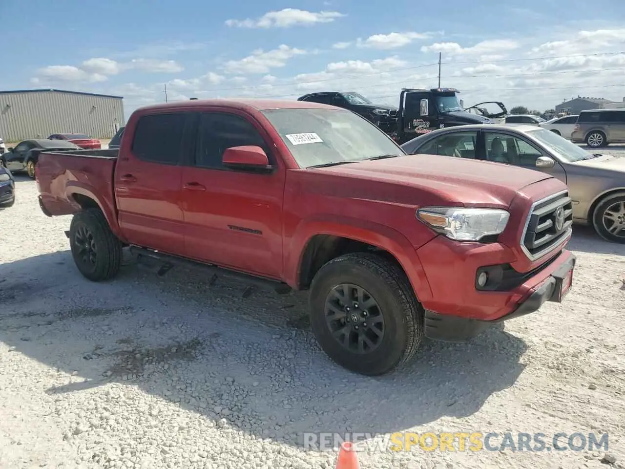 4 Photograph of a damaged car 3TMAZ5CN3NM172932 TOYOTA TACOMA 2022