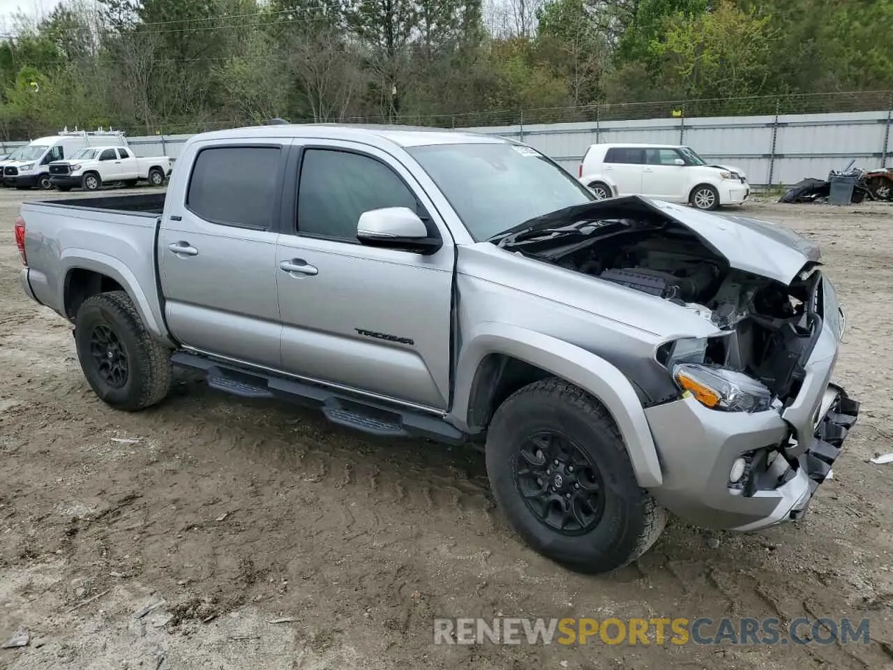 4 Photograph of a damaged car 3TMAZ5CN3NM185261 TOYOTA TACOMA 2022