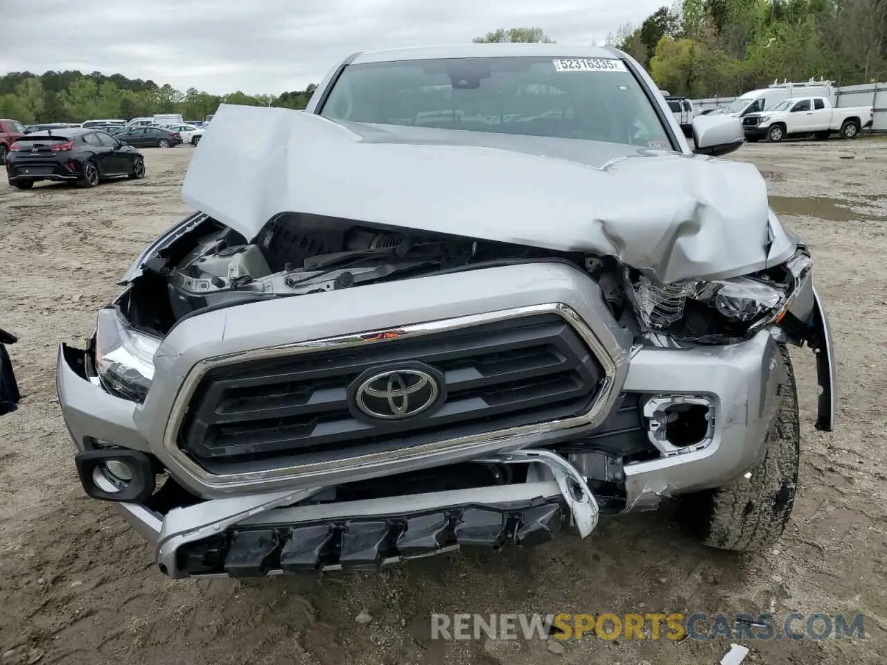 5 Photograph of a damaged car 3TMAZ5CN3NM185261 TOYOTA TACOMA 2022