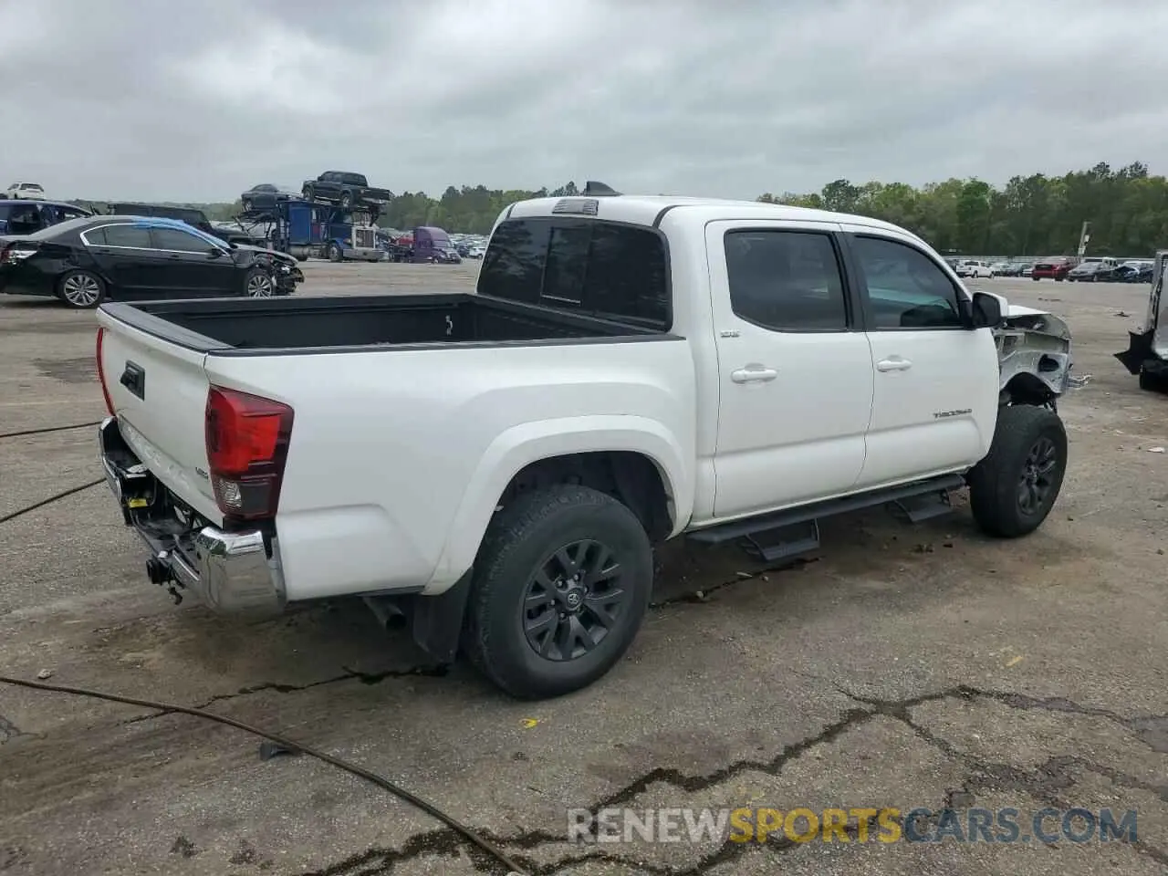 3 Photograph of a damaged car 3TMAZ5CN3NM195188 TOYOTA TACOMA 2022
