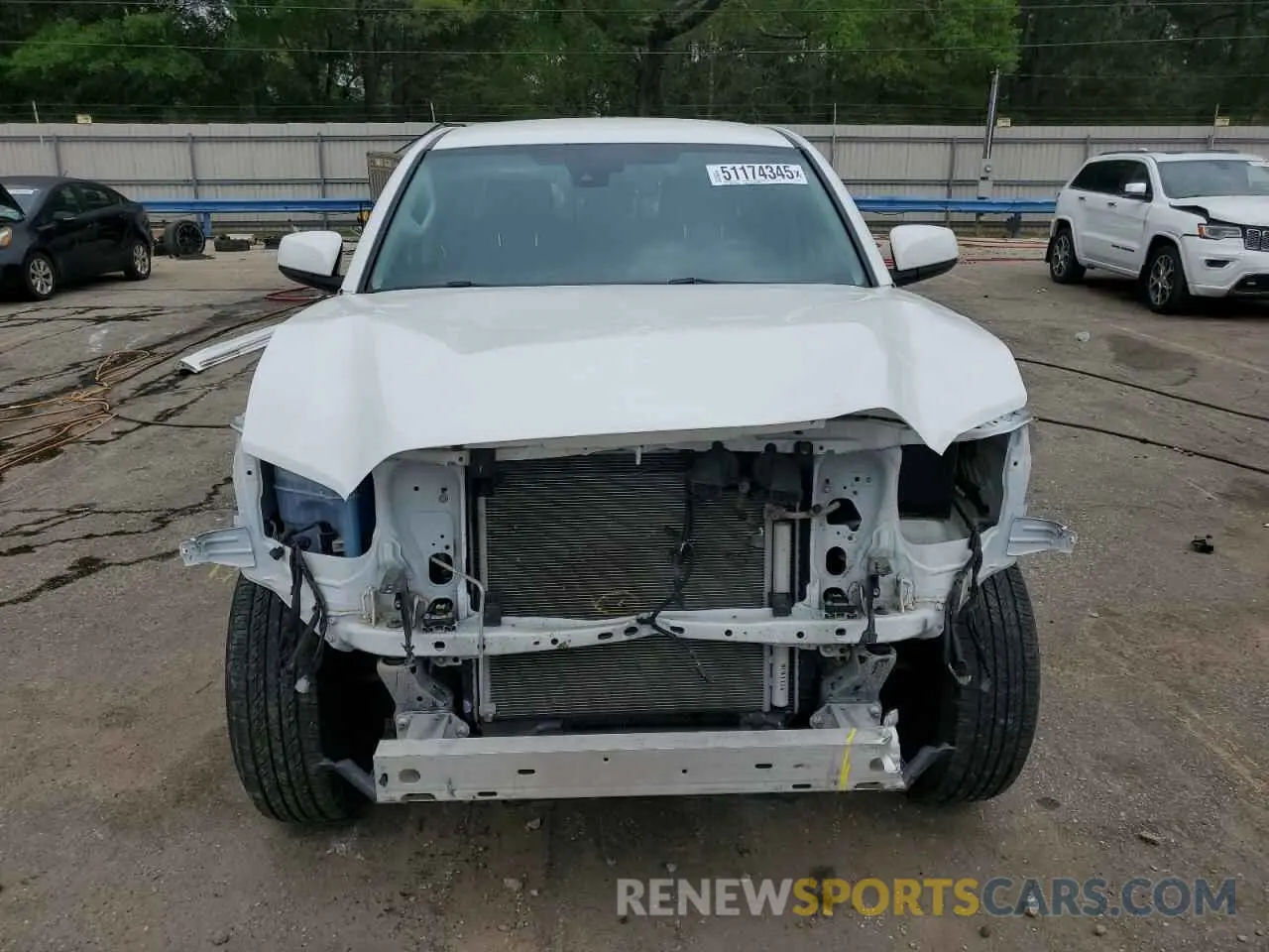5 Photograph of a damaged car 3TMAZ5CN3NM195188 TOYOTA TACOMA 2022