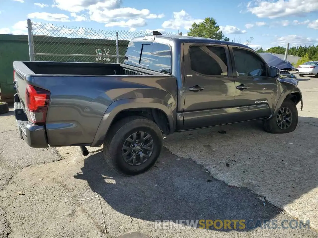 3 Photograph of a damaged car 3TMAZ5CN4NM162250 TOYOTA TACOMA 2022