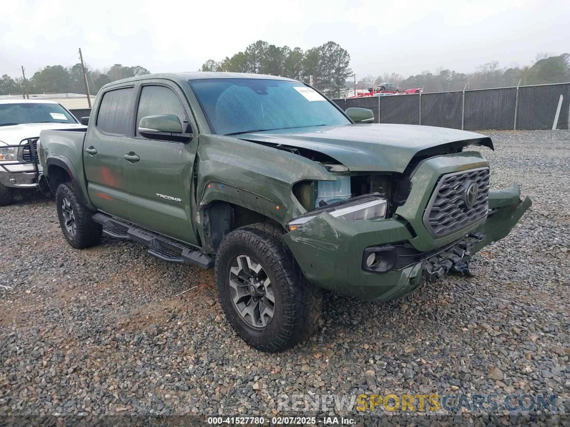 1 Photograph of a damaged car 3TMAZ5CN5NM167375 TOYOTA TACOMA 2022