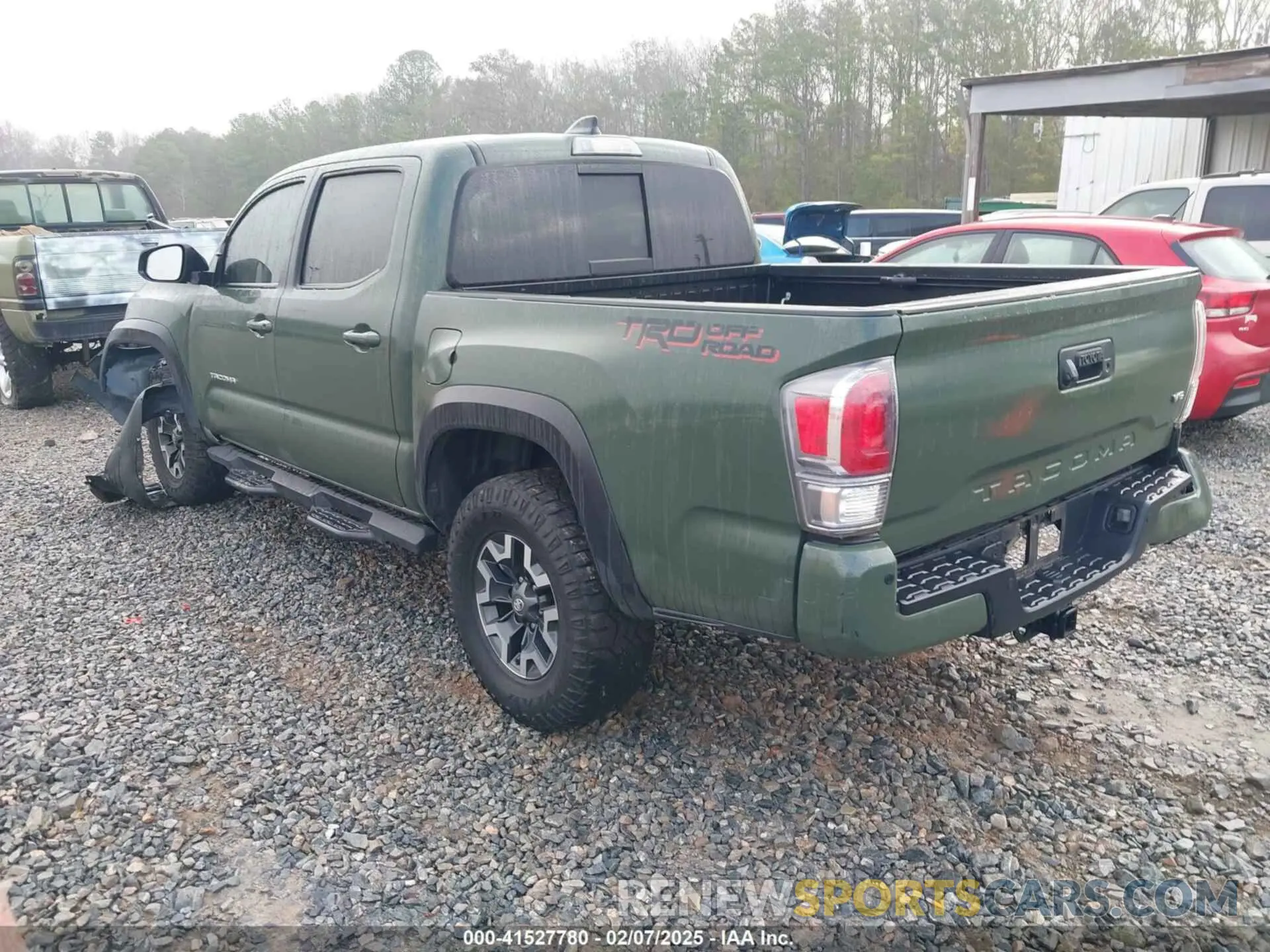 3 Photograph of a damaged car 3TMAZ5CN5NM167375 TOYOTA TACOMA 2022