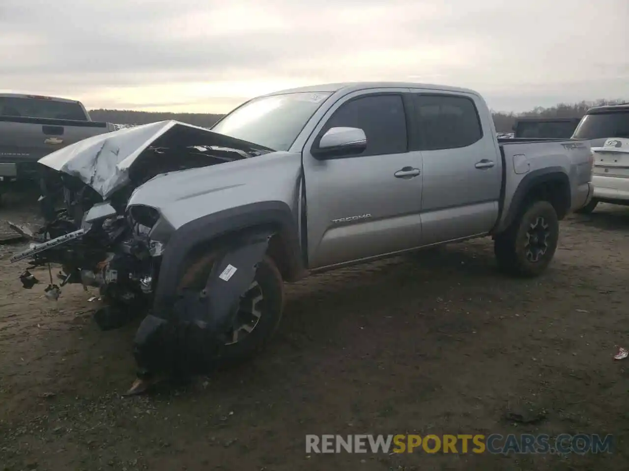 1 Photograph of a damaged car 3TMAZ5CN5NM170051 TOYOTA TACOMA 2022