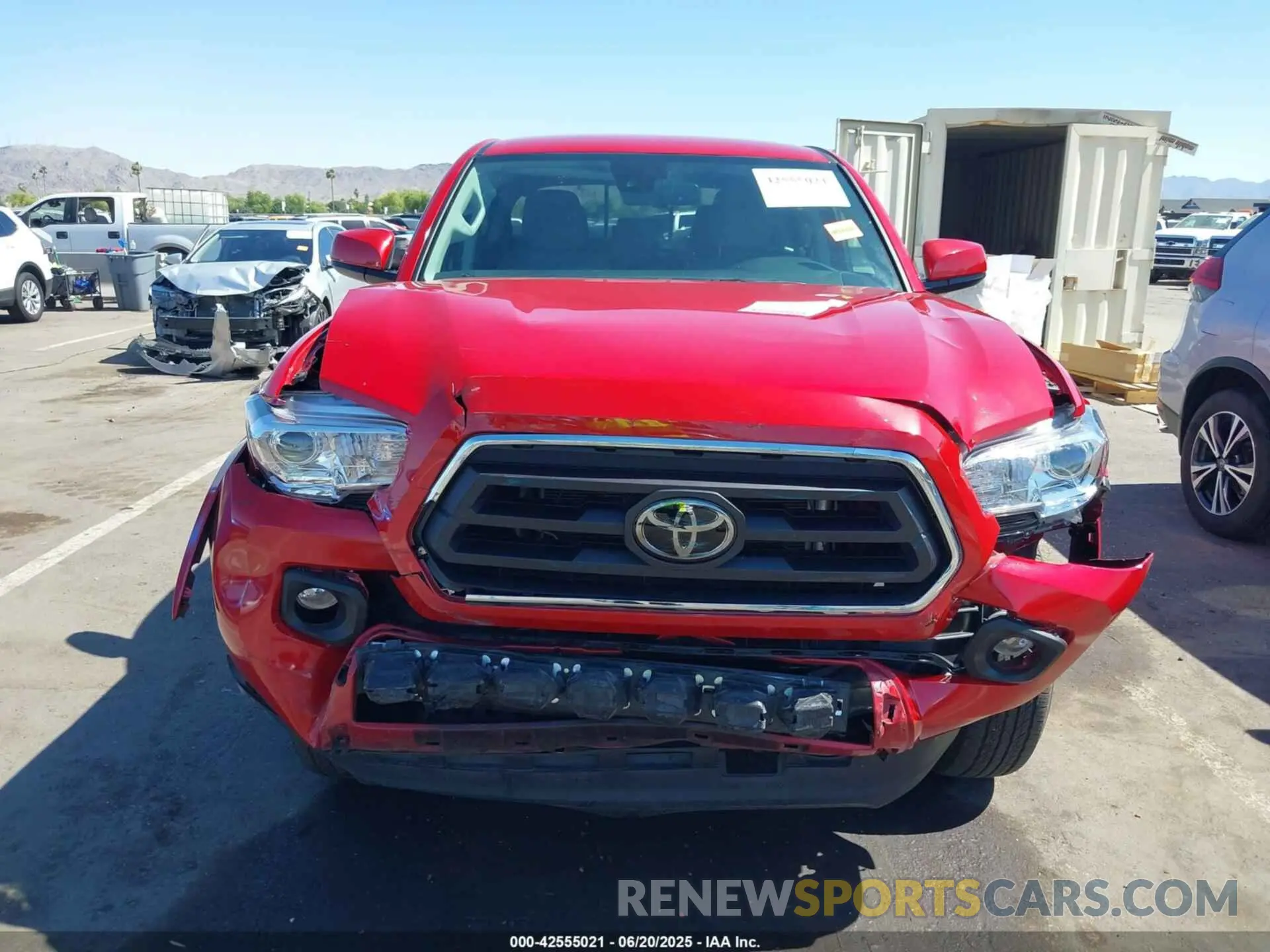 12 Photograph of a damaged car 3TMAZ5CN5NM194494 TOYOTA TACOMA 2022