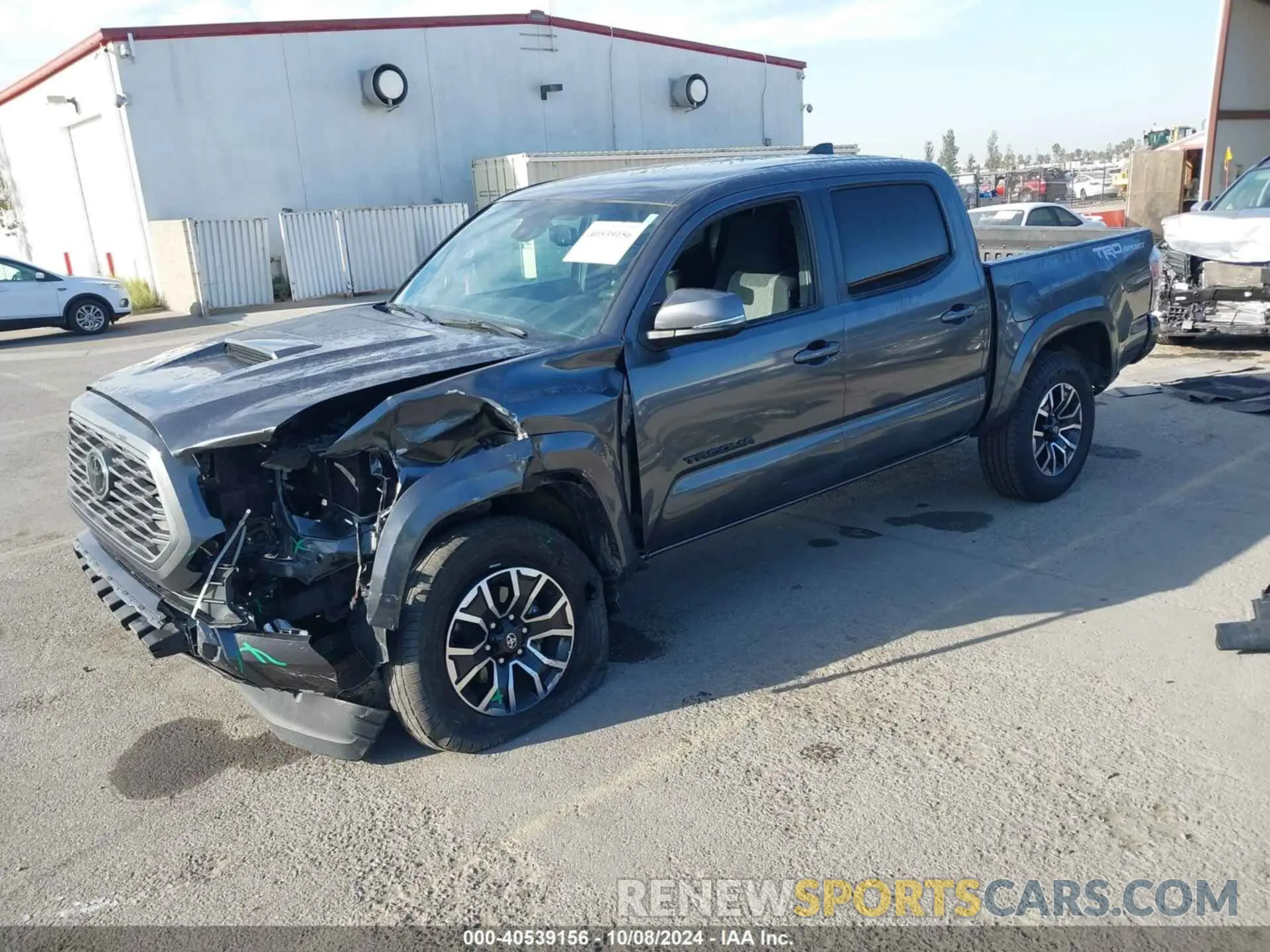 2 Photograph of a damaged car 3TMAZ5CN5NM196066 TOYOTA TACOMA 2022