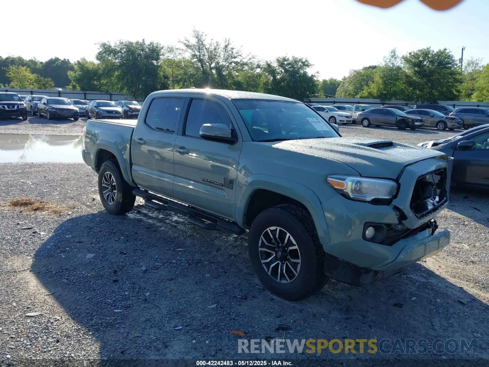 1 Photograph of a damaged car 3TMAZ5CN6NM164923 TOYOTA TACOMA 2022