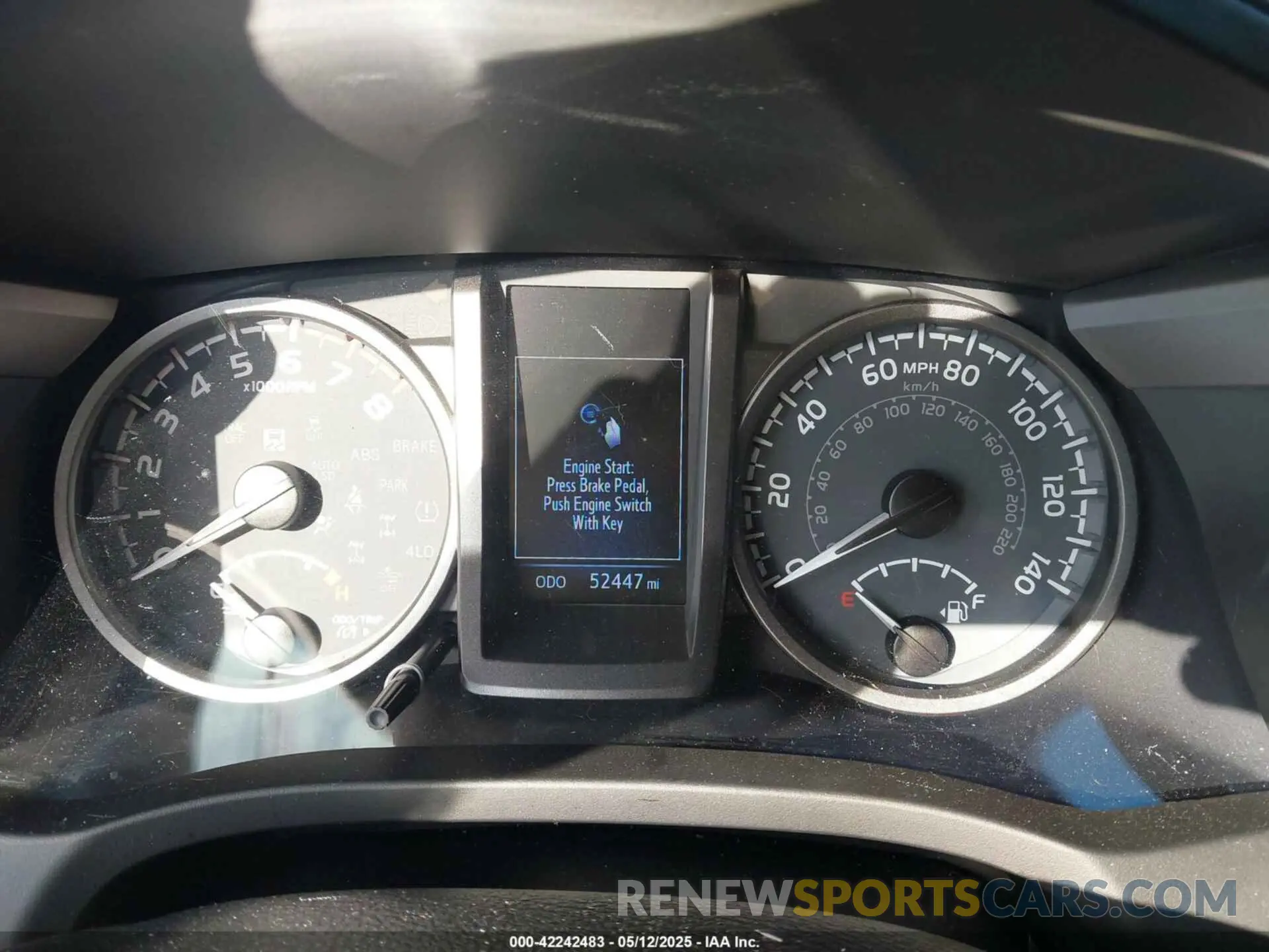7 Photograph of a damaged car 3TMAZ5CN6NM164923 TOYOTA TACOMA 2022