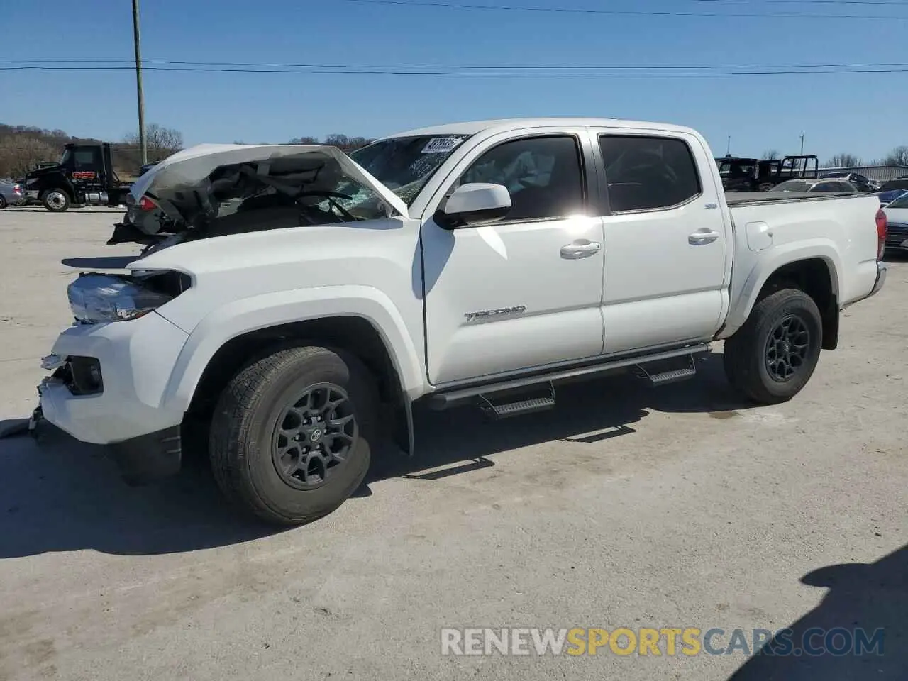 1 Photograph of a damaged car 3TMAZ5CN6NM175064 TOYOTA TACOMA 2022