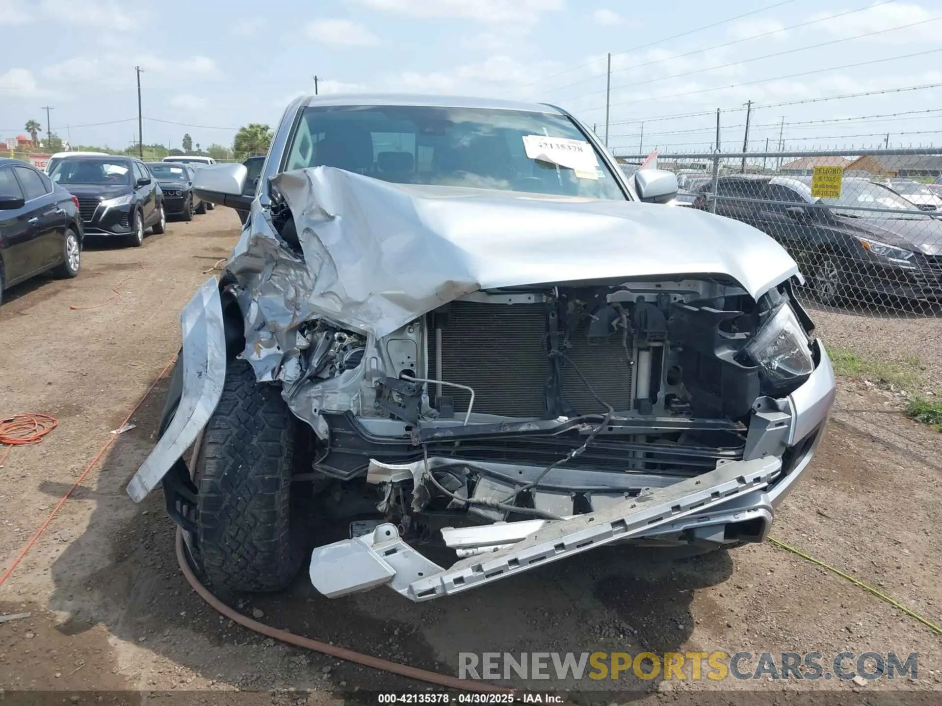 13 Photograph of a damaged car 3TMAZ5CN6NM193385 TOYOTA TACOMA 2022
