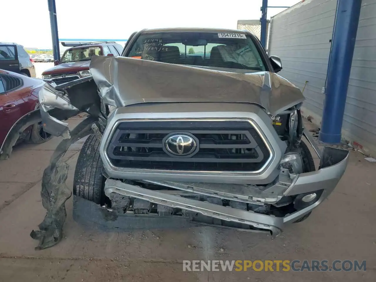 5 Photograph of a damaged car 3TMAZ5CN7NM196067 TOYOTA TACOMA 2022