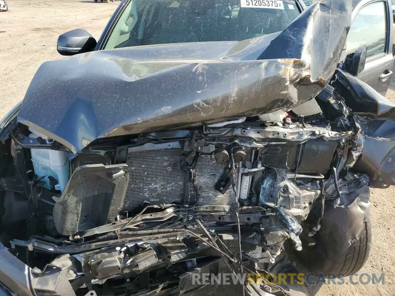 13 Photograph of a damaged car 3TMAZ5CN8NM163711 TOYOTA TACOMA 2022