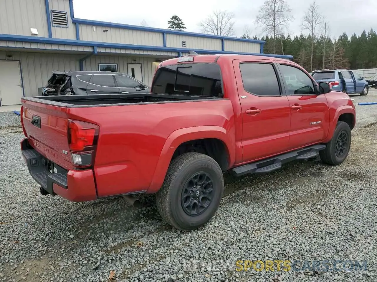 3 Photograph of a damaged car 3TMAZ5CN8NM165779 TOYOTA TACOMA 2022