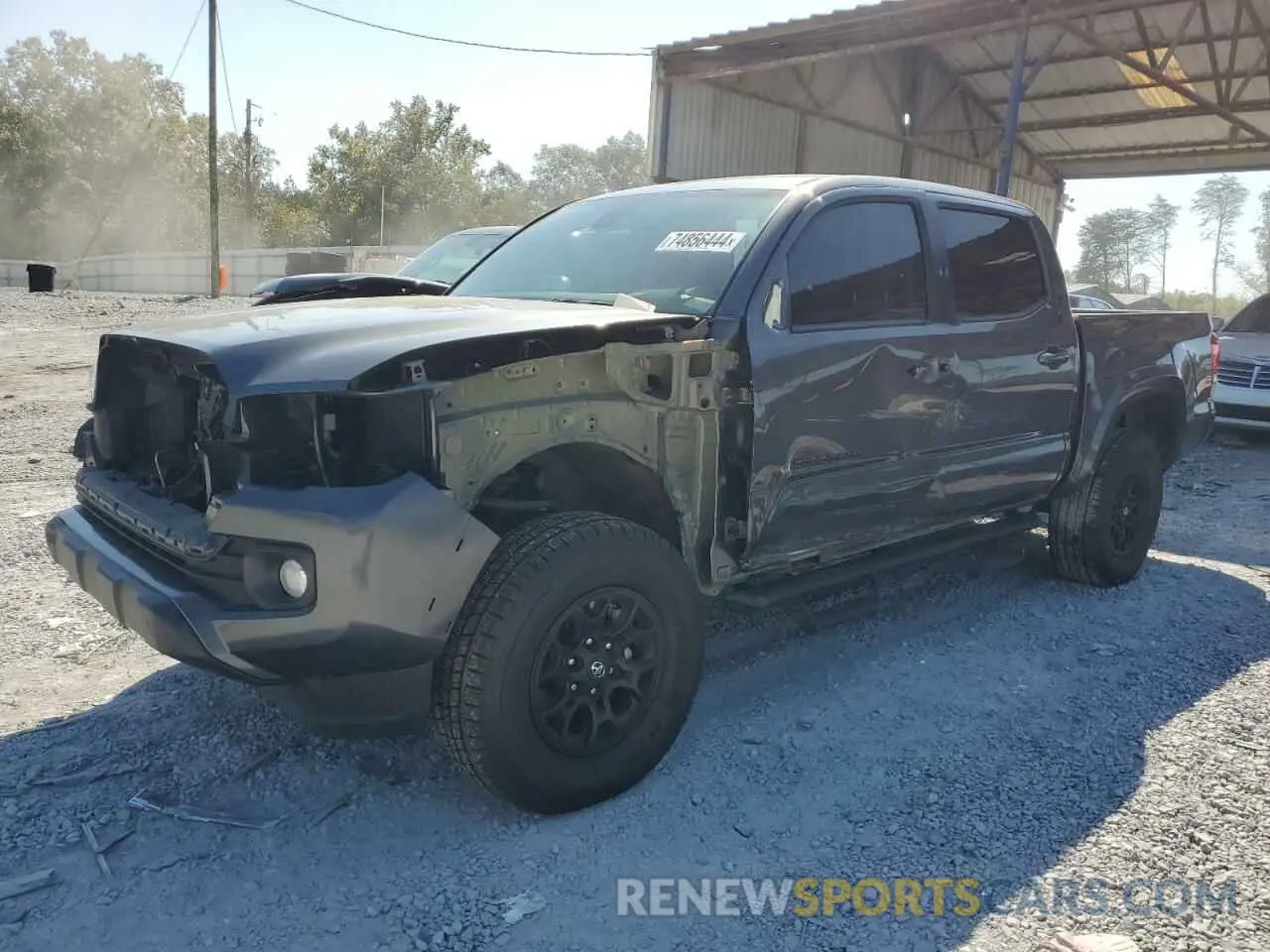 1 Photograph of a damaged car 3TMAZ5CN8NM170464 TOYOTA TACOMA 2022