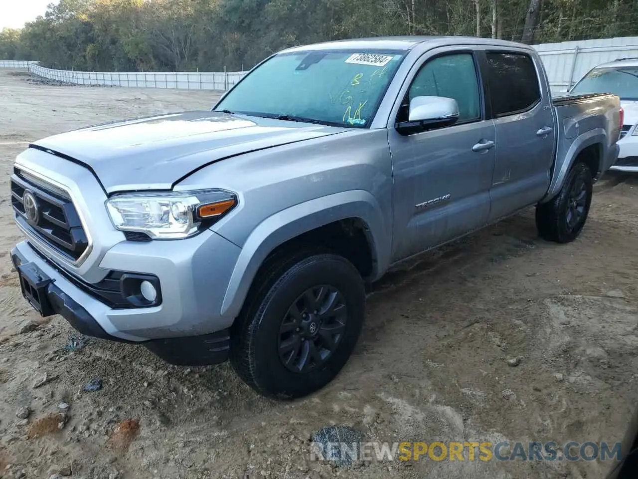 1 Photograph of a damaged car 3TMAZ5CN8NM178452 TOYOTA TACOMA 2022