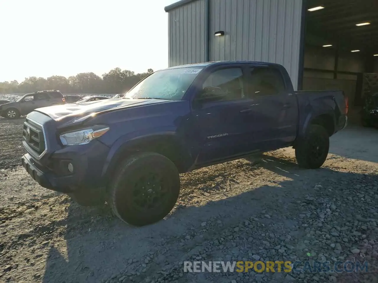 1 Photograph of a damaged car 3TMAZ5CN8NM189919 TOYOTA TACOMA 2022