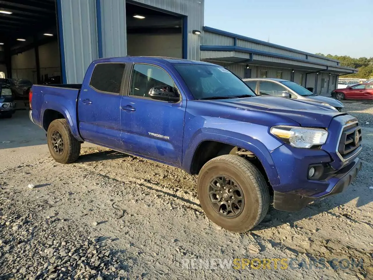4 Photograph of a damaged car 3TMAZ5CN8NM189919 TOYOTA TACOMA 2022