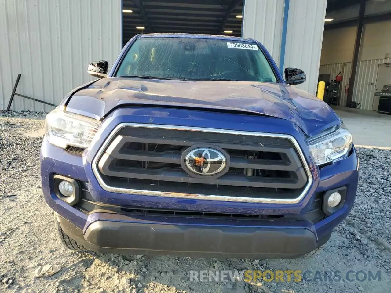 5 Photograph of a damaged car 3TMAZ5CN8NM189919 TOYOTA TACOMA 2022
