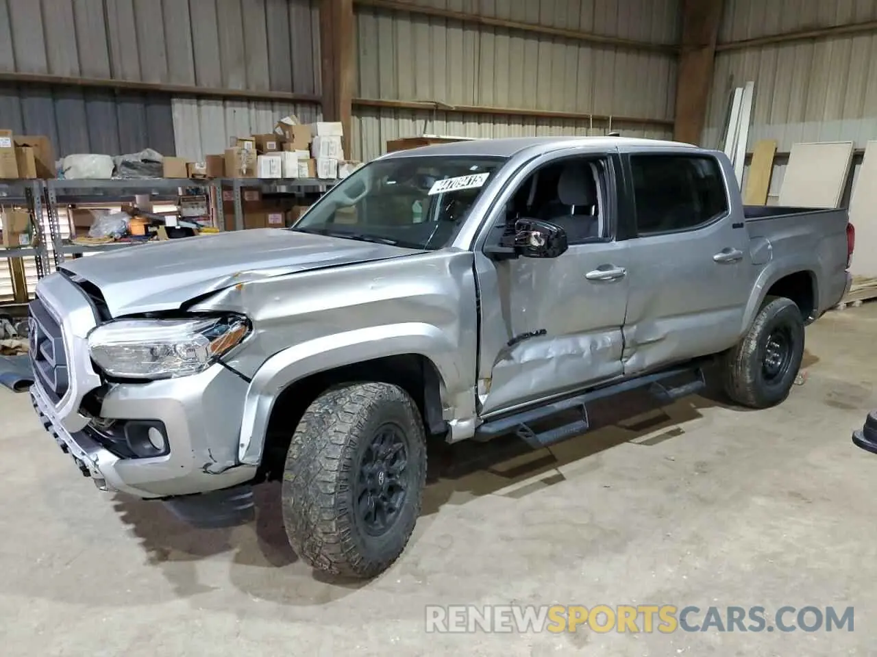 1 Photograph of a damaged car 3TMAZ5CN9NM172224 TOYOTA TACOMA 2022