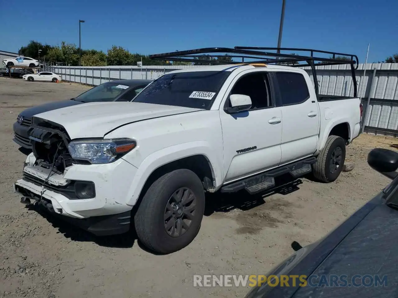 1 Photograph of a damaged car 3TMAZ5CN9NM195874 TOYOTA TACOMA 2022