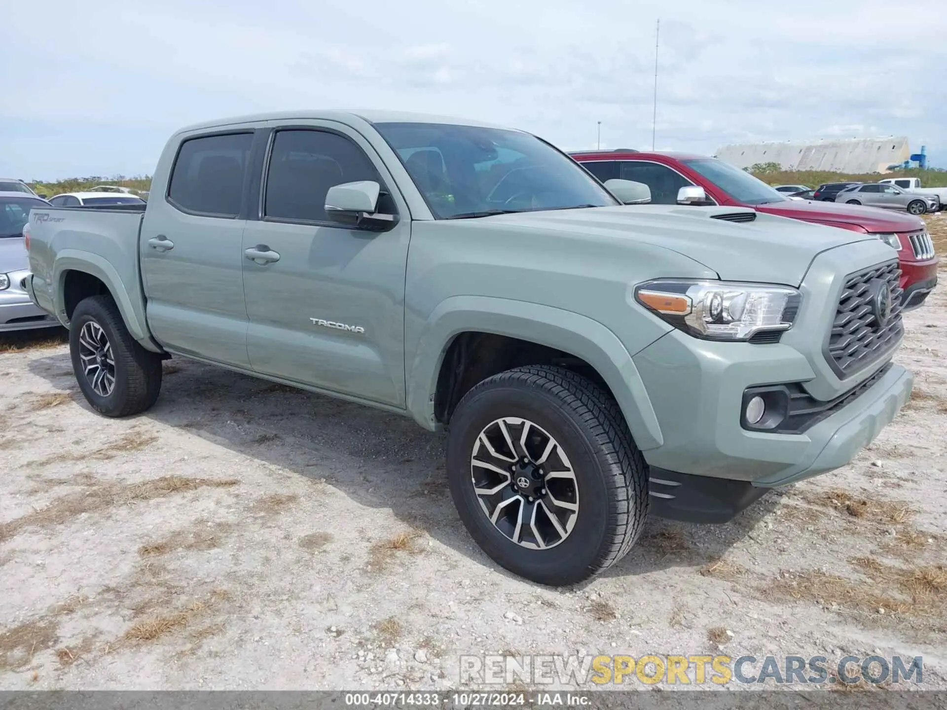 1 Photograph of a damaged car 3TMAZ5CNXNM178291 TOYOTA TACOMA 2022