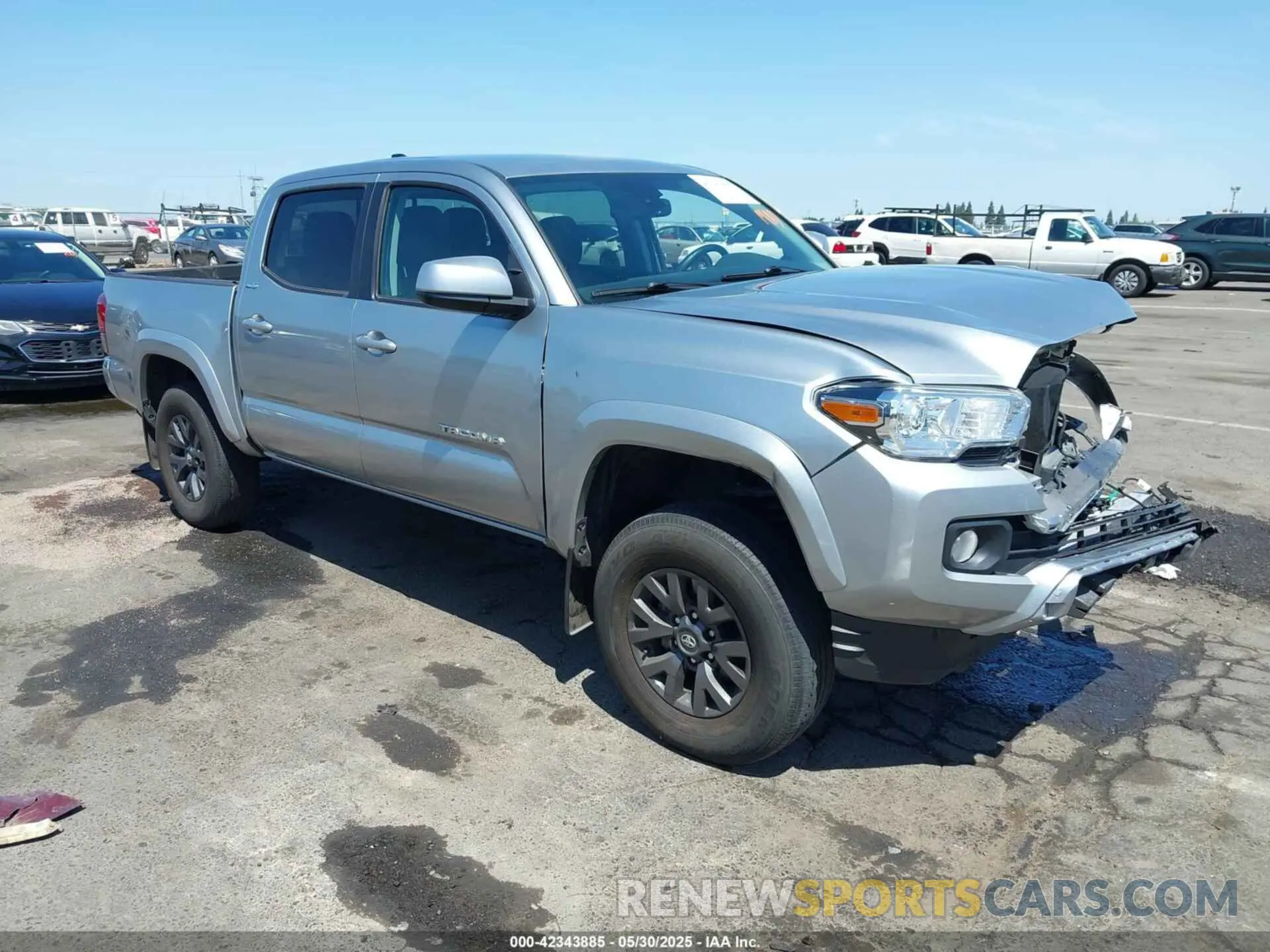 1 Photograph of a damaged car 3TMAZ5CNXNM179330 TOYOTA TACOMA 2022
