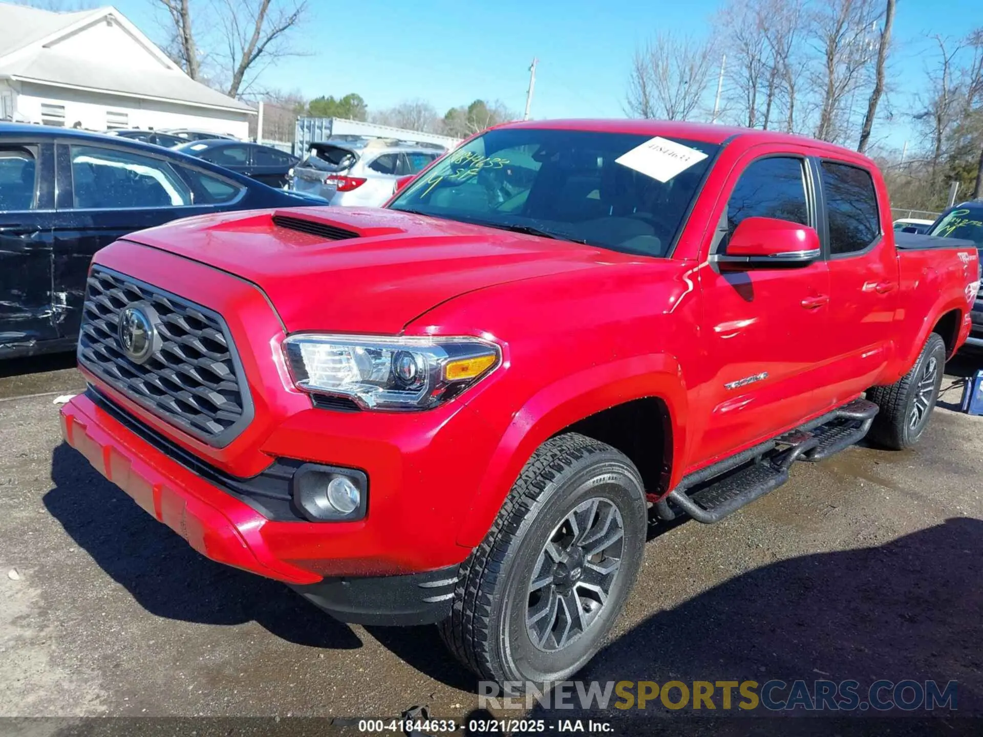 2 Photograph of a damaged car 3TMBZ5DN0NM033652 TOYOTA TACOMA 2022