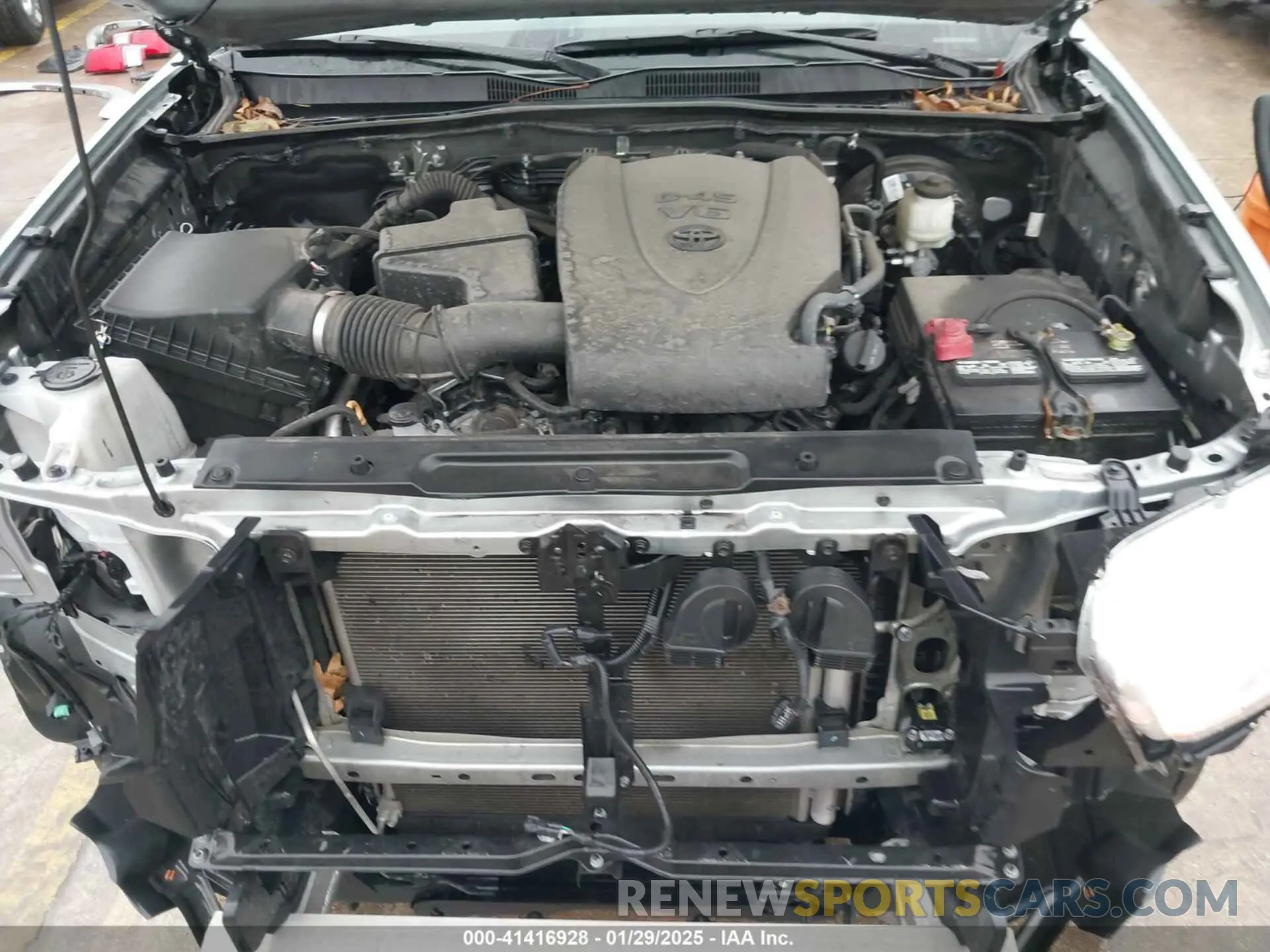 10 Photograph of a damaged car 3TMBZ5DN4NM035761 TOYOTA TACOMA 2022