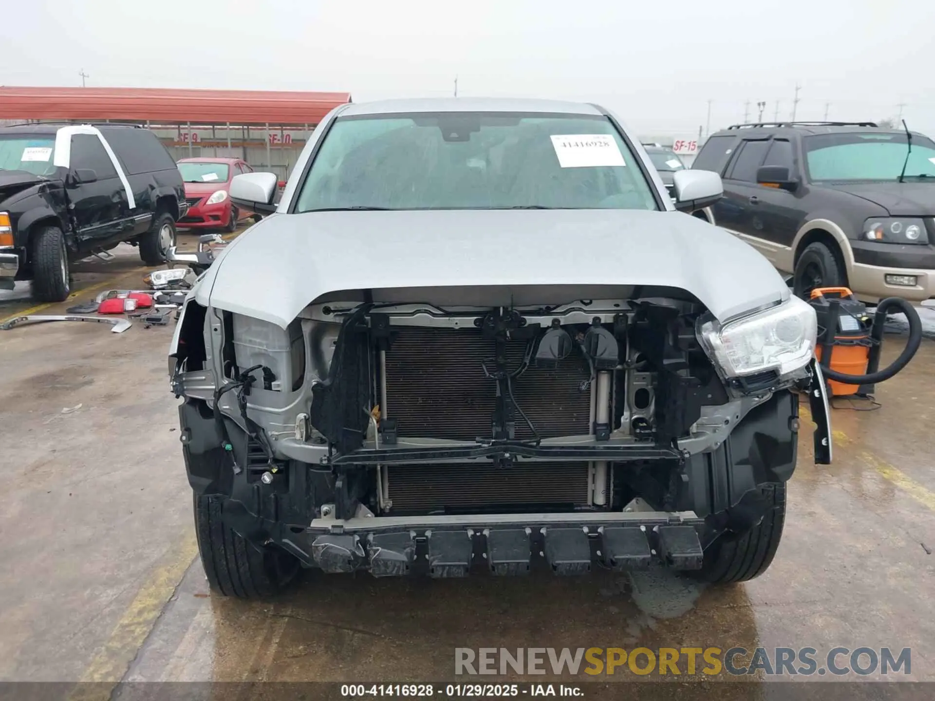 13 Photograph of a damaged car 3TMBZ5DN4NM035761 TOYOTA TACOMA 2022
