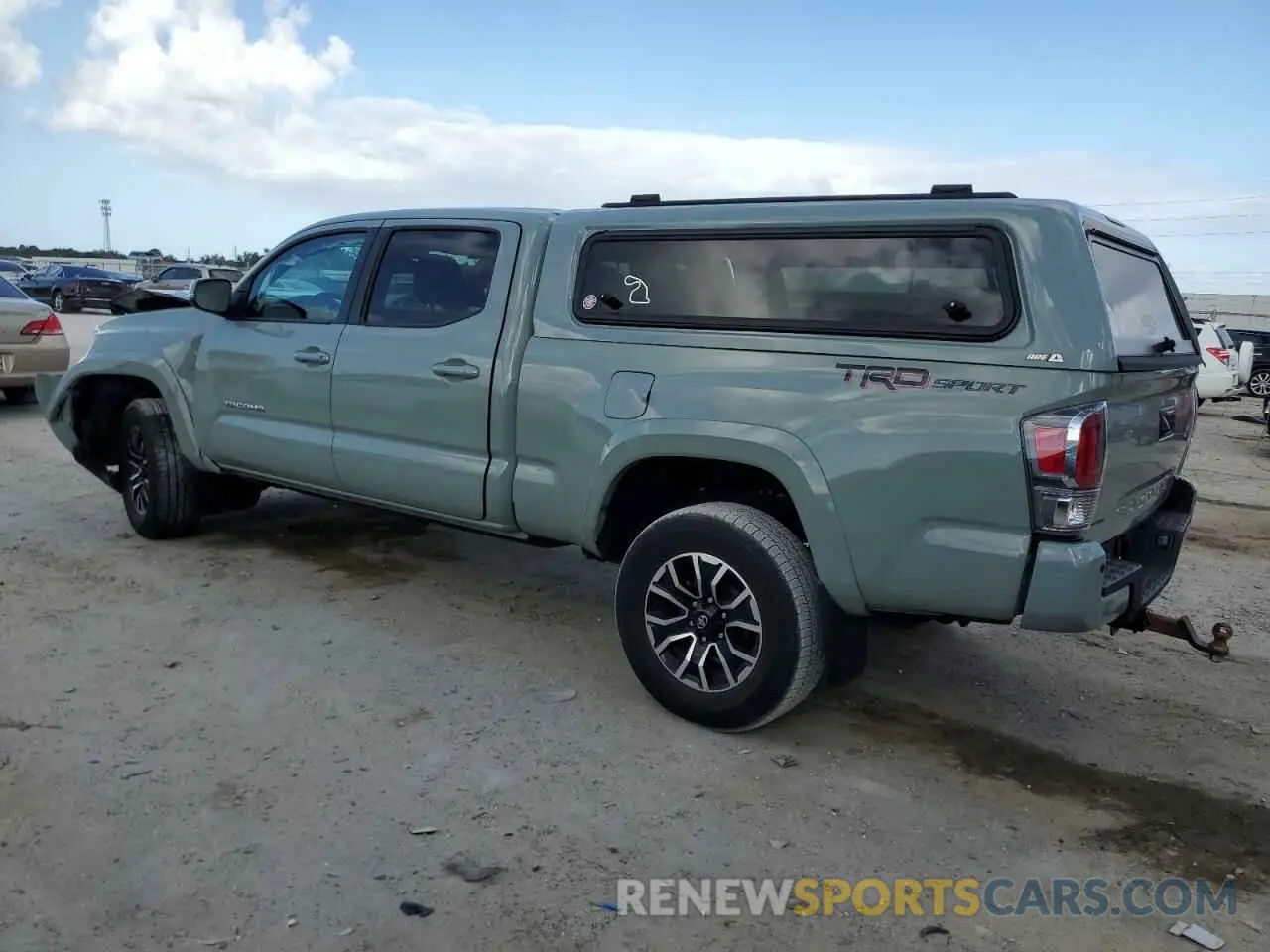 2 Photograph of a damaged car 3TMBZ5DN6NM035017 TOYOTA TACOMA 2022