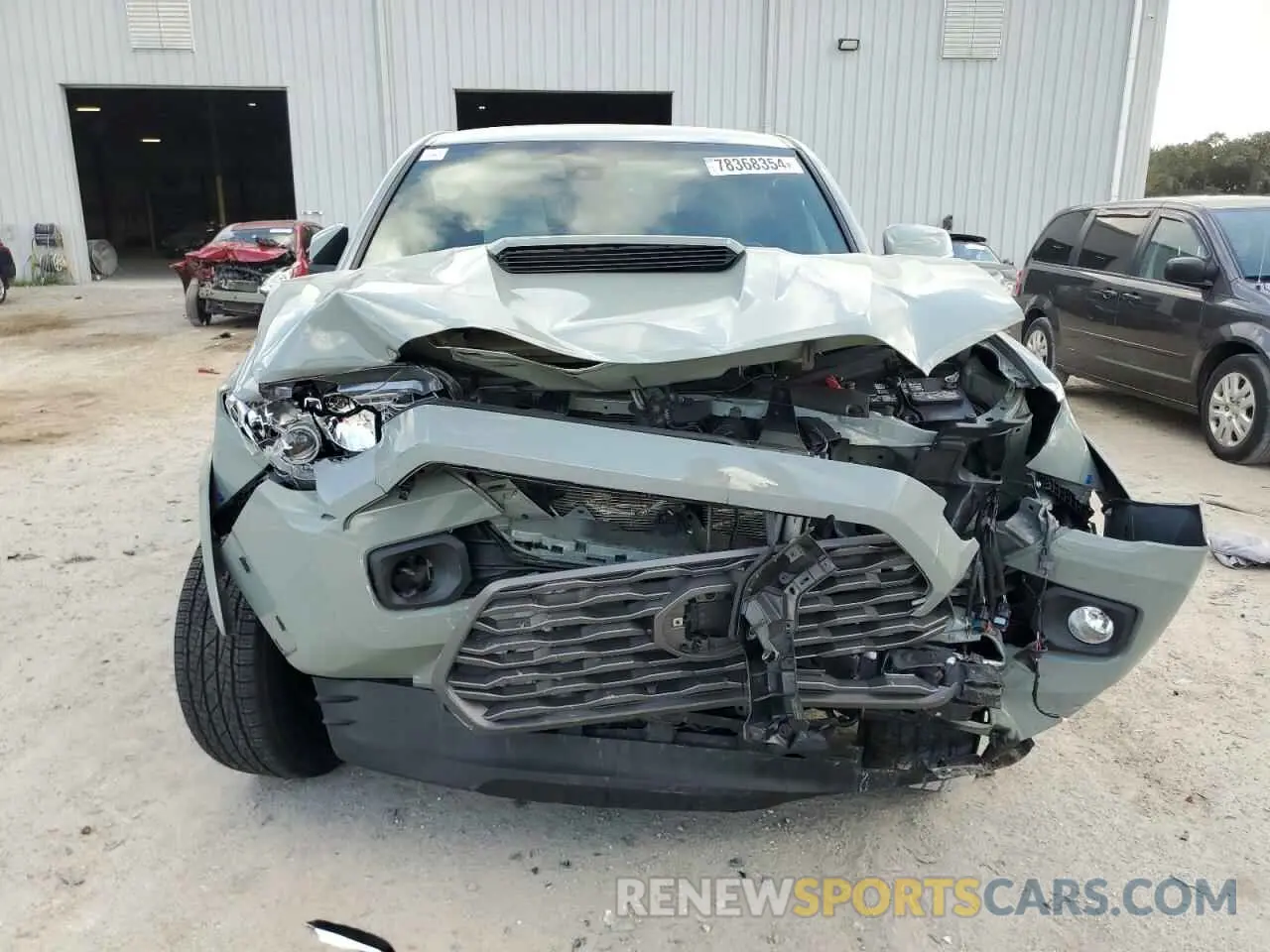5 Photograph of a damaged car 3TMBZ5DN6NM035017 TOYOTA TACOMA 2022