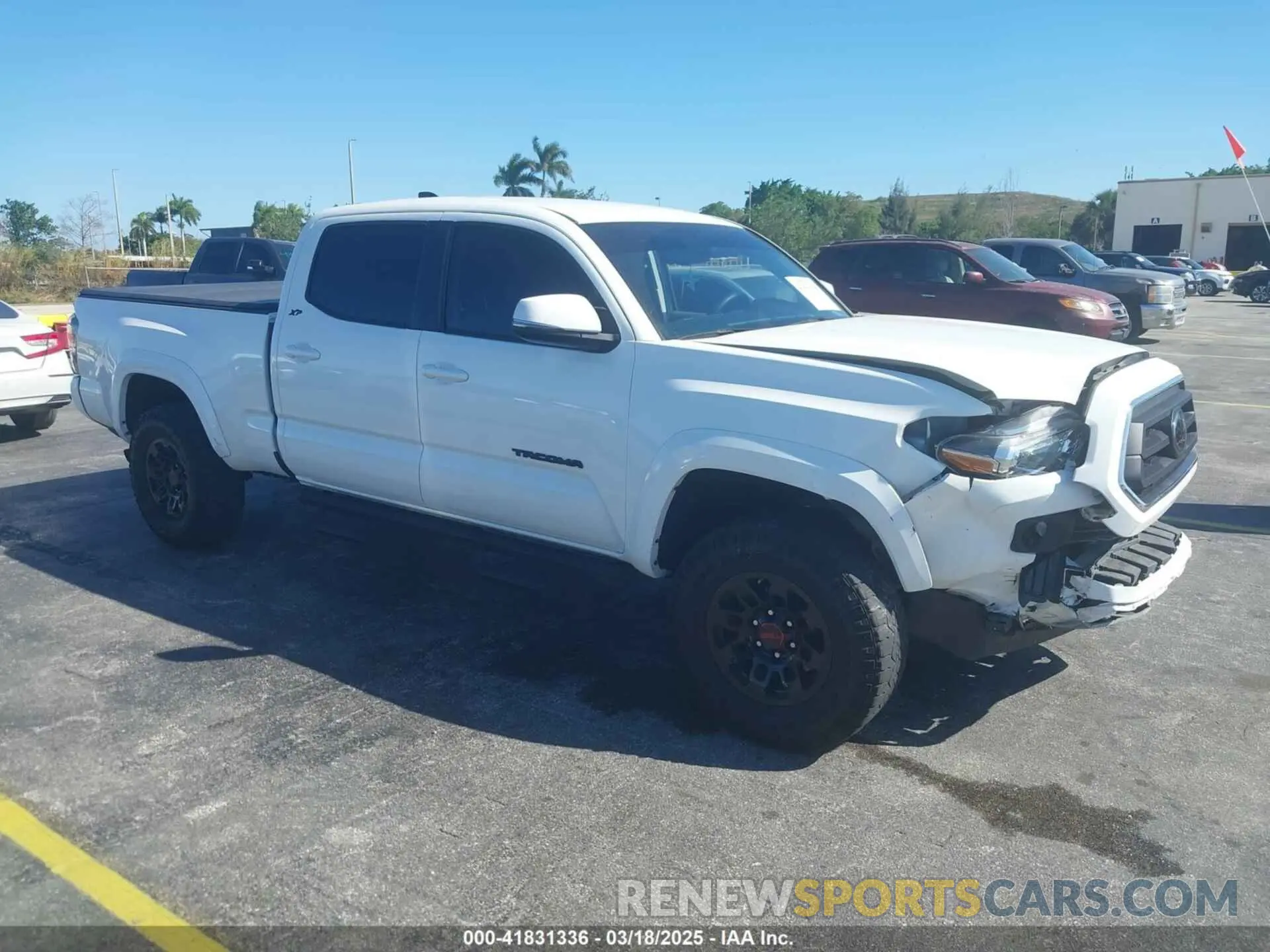 1 Photograph of a damaged car 3TMBZ5DN6NM037317 TOYOTA TACOMA 2022
