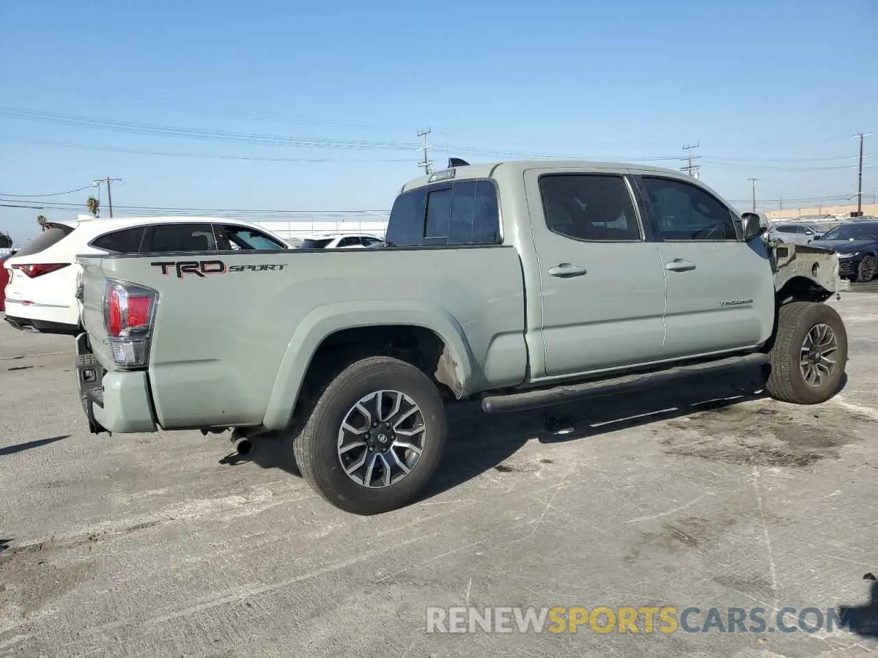 3 Photograph of a damaged car 3TMBZ5DN7NM032627 TOYOTA TACOMA 2022