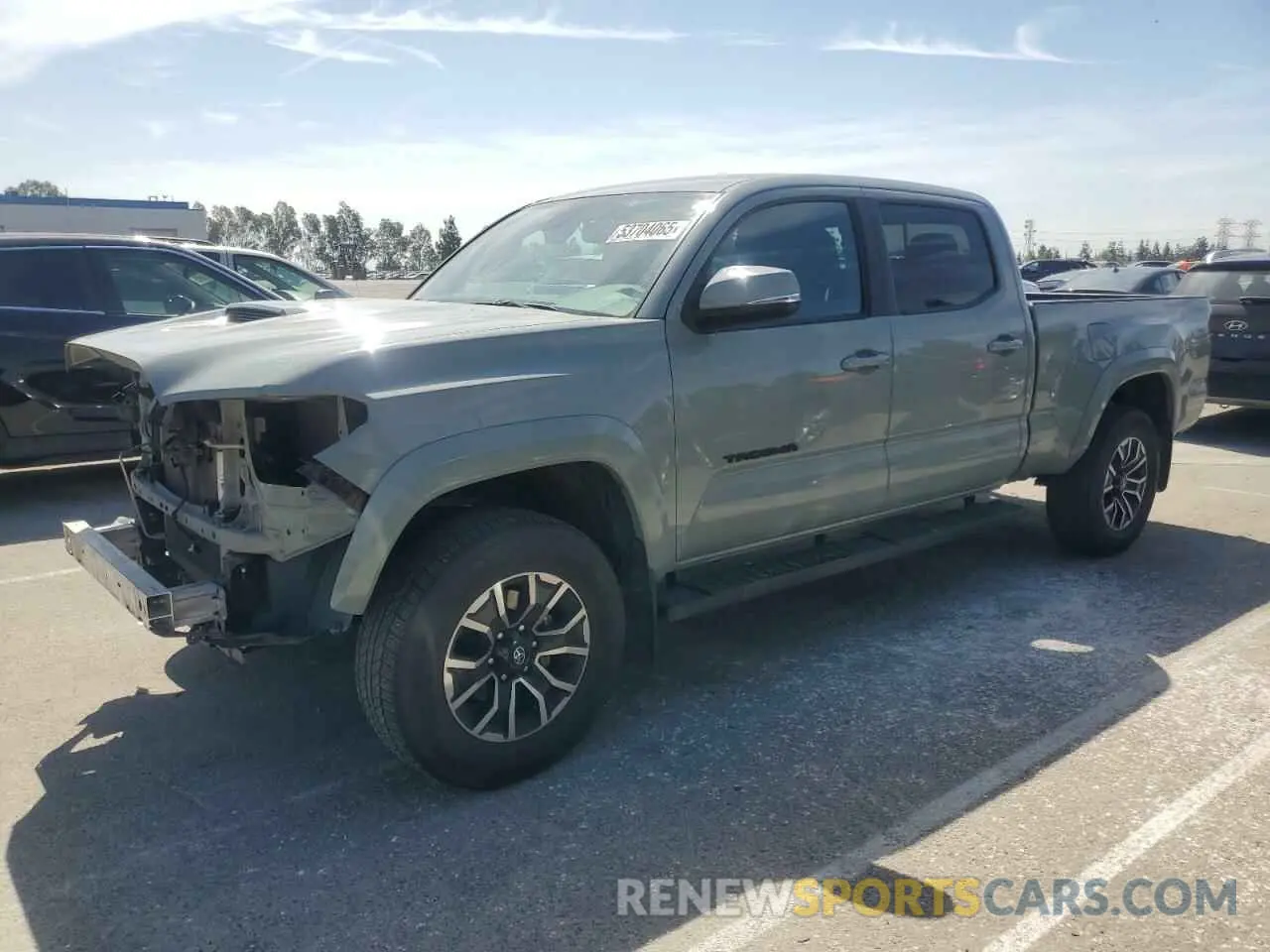 1 Photograph of a damaged car 3TMBZ5DN9NM033861 TOYOTA TACOMA 2022